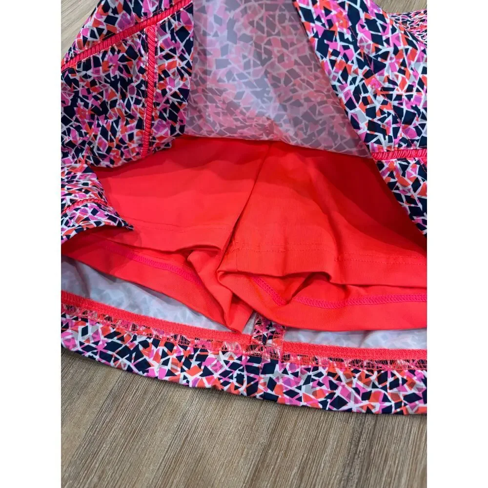 LADY HAGEN SKORT - SIZE 6 MULTICOLOR TENNIS SKORT GOLF SKORT - Picture 2 of 5